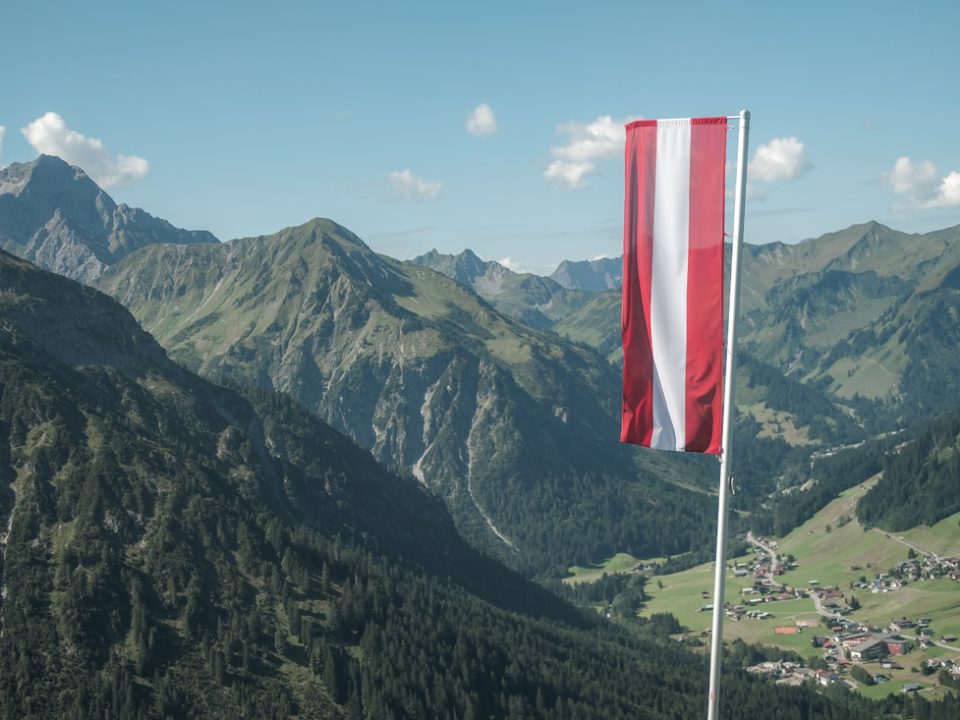 Bergpanorama Kleinwalsertal