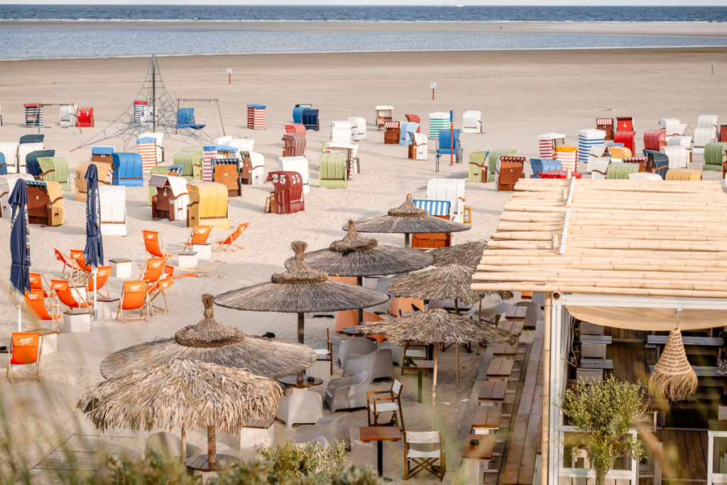 Milchbuden auf der Nordseeinsel Borkum